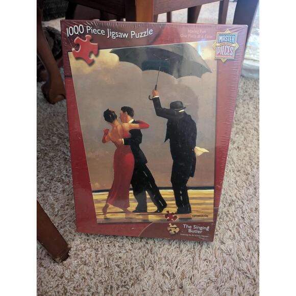 The Singing Butler 1000 Piece Puzzle by Jack Vettriano Master Pieces New! Gift - Picture 1 of 5